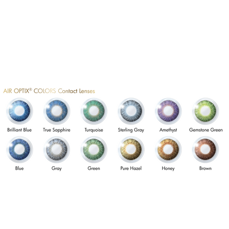 Air Optix Colors 2 Pack Non-Prescription Coloured Contact Lenses