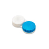 Blue & White Contact Lens Case