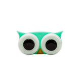 Mint Green Owl Contact Lens Case