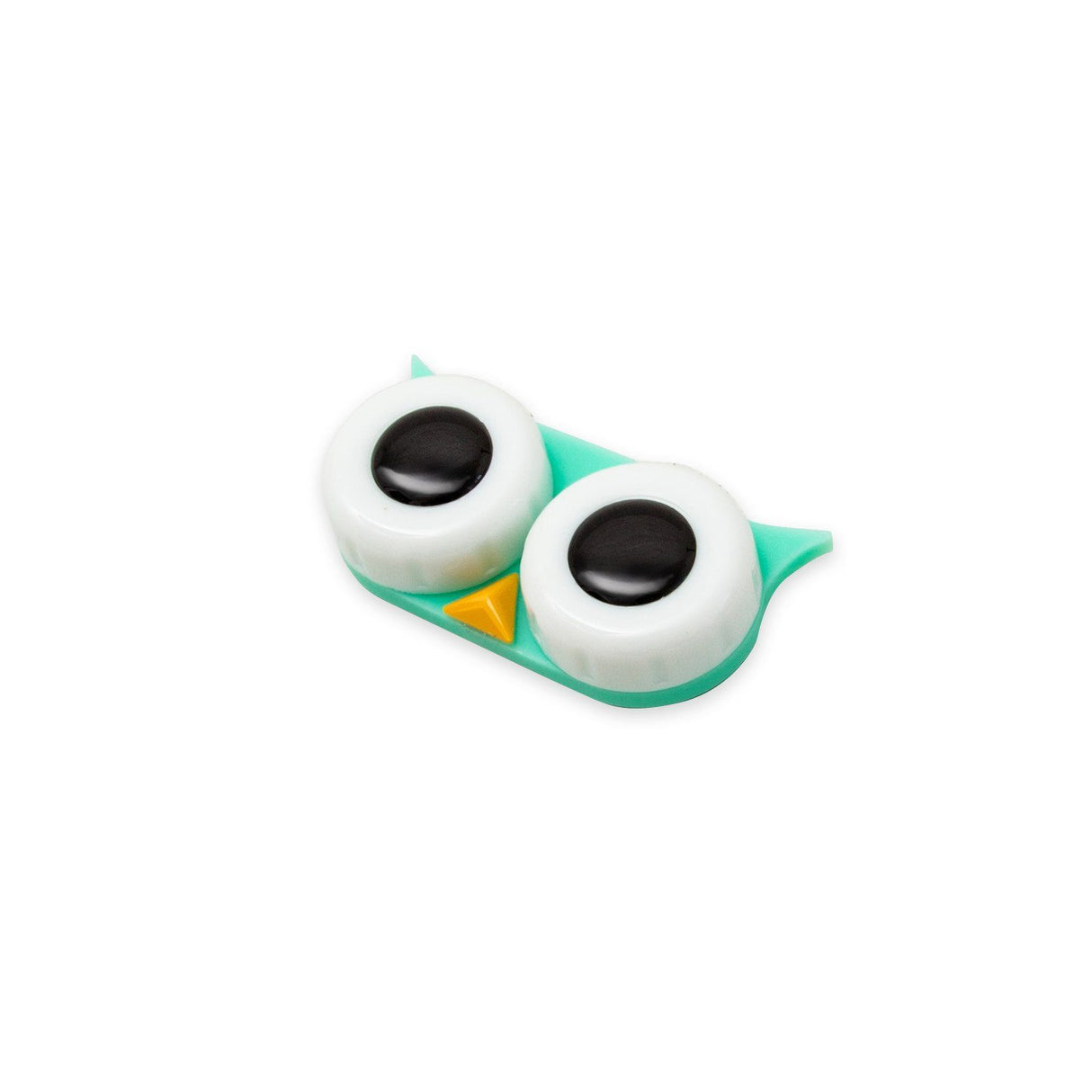 Mint Green Owl Contact Lens Case