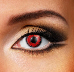 i-Glow Red Eye UV Monthly Lenses 2 pack
