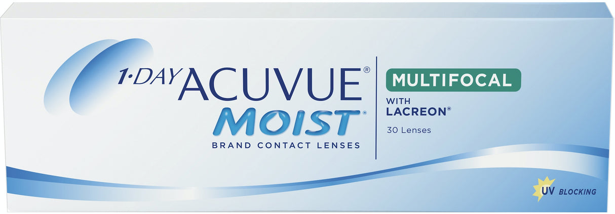 1-Day Acuvue Moist Multifocal Contact Lenses 30 Pack