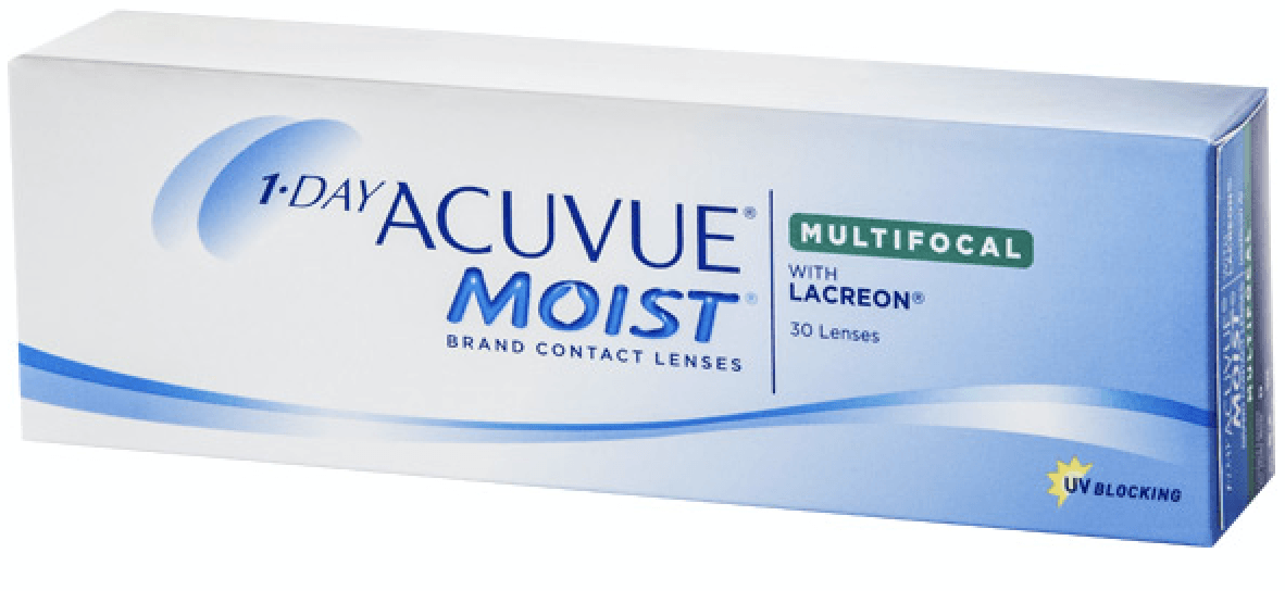1-Day Acuvue Moist Multifocal Contact Lenses 30 Pack