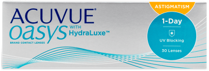 Acuvue Oasys 1-Day for Astigmatism Contact Lenses 30 Pack by Johnson & Johnson