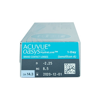 Acuvue Oasys 1-Day 30 Pack box front