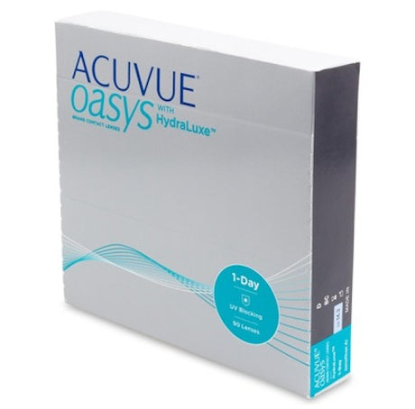 Acuvue Oasys 1-Day 90 Pack box side