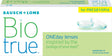 Biotrue ONEday For Presbyopia 30 Pack contact lenses packaging
