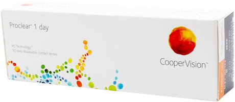 Proclear 1 Day contact lens packaging 30 pack