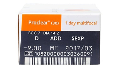Proclear 1 Day Multifocal 30 Pack by CooperVision