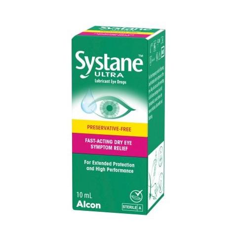 Systane Ultra MDPF Preservative-Free Lubricant Eye Drops 10ml