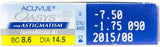 Acuvue Oasys for Astigmatism 6 Pack box