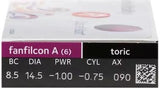 Avaira Vitality Toric Contact Lenses box front