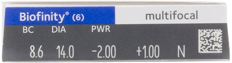 Biofinity Multifocal 6 Pack by CooperVision