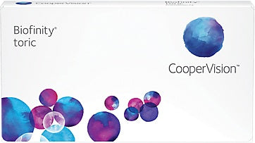 Biofinity Toric Contact Lenses 3 Pack by CooperVision