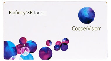 Biofinity Toric XR Contact Lenses 3 Pack by CooperVision