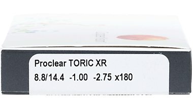 Proclear Toric XR Contact Lenses 3 Pack