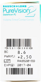 PureVision 2 Contact Lenses 6 Pack monthly contact lenses