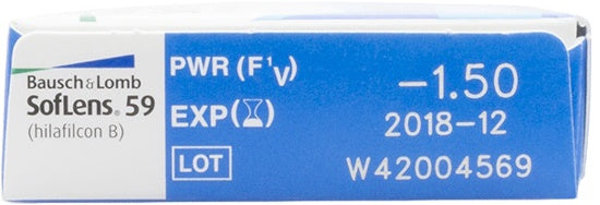 SofLens 59 Contact Lenses 6 Pack monthly contact lenses