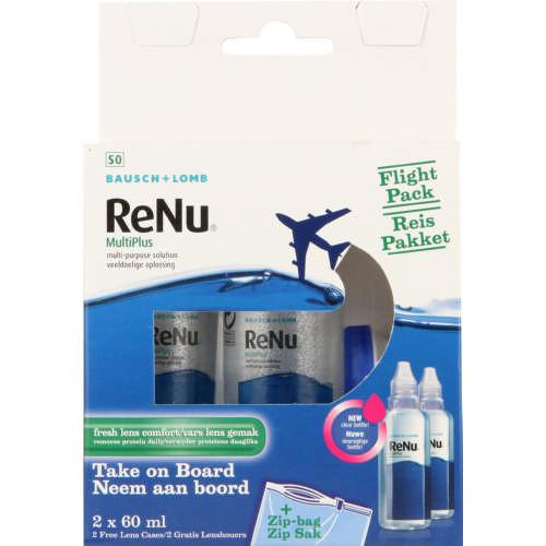 ReNu Multiplus Multi-Purpose Solution Flight Pack