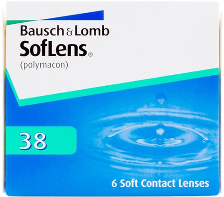 SofLens 38 Contact Lenses 6 Pack by Bausch + Lomb
