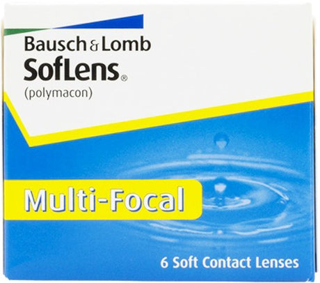 SofLens Multifocal 6 Pack contact lenses packaging
